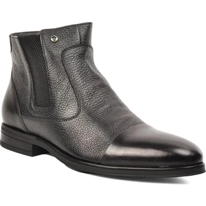 Pierre Cardin 11925251 Siyah  Deri Erkek Bot
