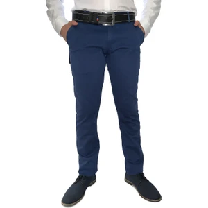 Daniel Voi Erkek Mavi Pamuklu Slim Fit Pantolon 8163-4-MAVI-10
