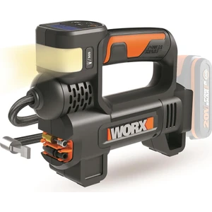 WX092.9 20VOLT 150 Psı Ayarlanabilir Dijital Basınç Göstergeli Hava Pompası + LED Lamba (Akü Dahil Değildir)