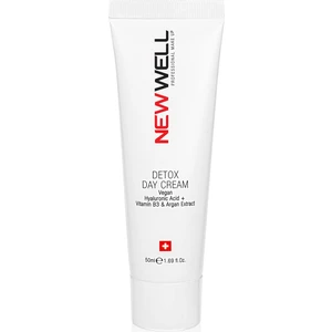 New Well Detox Gündüz Kremi Argan Yağı ile Canlandırıcı ve Sıkılaştırıcı Etki 50 ml Tüm Cilt Tipleri İçin