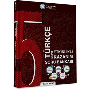 Çanta Yayınları 5. Sınıf Türkçe Etkinlikli Kazanım Soru Bankası