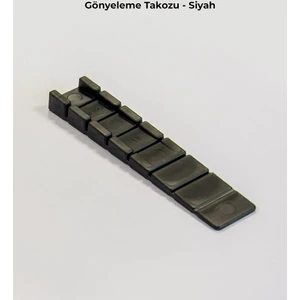 Plastik Gönyeleme Takozu Siyah (0253)