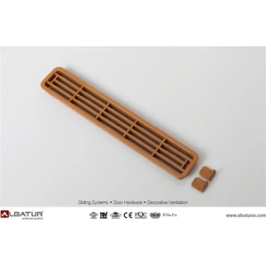 Plastik Menfez 20CMX03CM Koyu Kahve