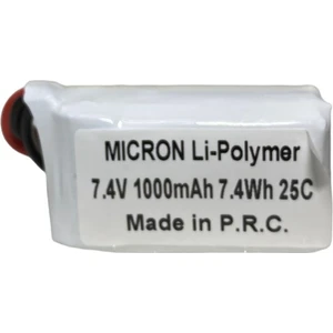 7.4V 1000MAH 25C  Lipo Batarya Pil, Drone, Rc Araba, Oyuncak Tekne , Helikopter Bataryası,  Pili