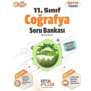 Çap Yayınları 11. Sınıf Anadolu Coğrafya Soru Bankası 2023