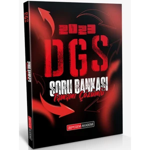 Pegem Akademi Yayıncılık 2023 DGS Tamamı Çözümlü Soru Bankası