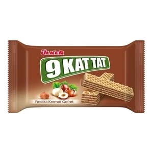 9 Kat Tat Fındıklı Gofret 39GR x 24 Adet