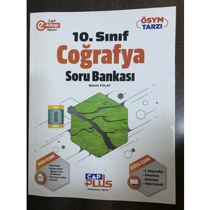 Çap Yayınları 10. Sınıf Plus Coğrafya Soru Bankası 2023