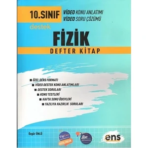 ENS Yayıncılık 10. Sınıf Fizik Defter Kitap 2023