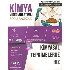 Çap Yayınları Kimya Kimyasal Tepkimelerde Hız Konu Anlatımlı Soru Fasikülü 2023