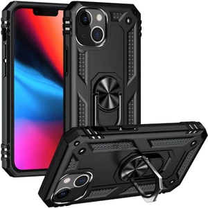 Kip GSM Apple iPhone 13 Kılıf Vega Tank  Sert  Yüzüklü Standlı Zırh Koruma Kapak