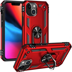 Kip GSM Apple iPhone 13 Mini Kılıf Vega Tank  Sert  Yüzüklü Standlı Zırh Koruma Kapak
