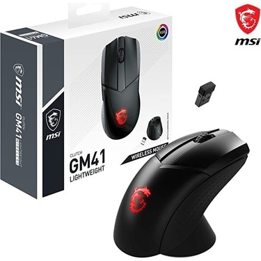 Msi Gg Clutch GM41 Lightweıght Kablosuz Oyuncu Mouse 76 gr Fiyatı