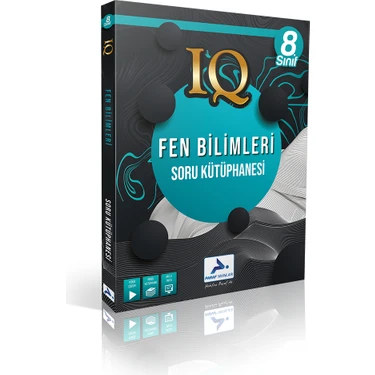 Paraf Yayınları 8.Sınıf IQ Fen Bilimleri Soru Kütüphanesi Eğitim Kitabı Sınav Hazırlığı
