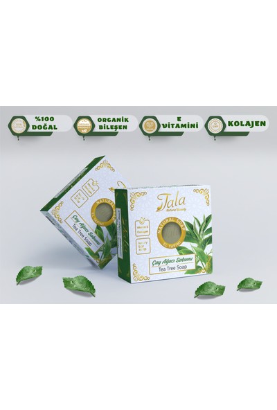 Çay Ağacı Sabunu Doğal Sivilce Akne Siyah Nokta Karşıtı 150 gr