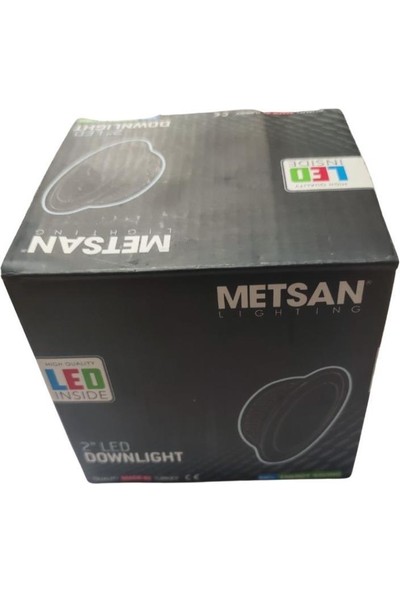 Metsan 2" (Imç) LED Downlight Armatür