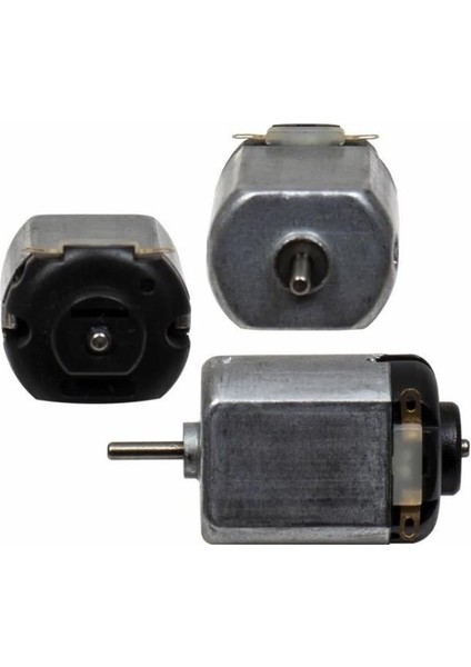 3 Volt Yassı Oyuncak Motor Deney Motoru