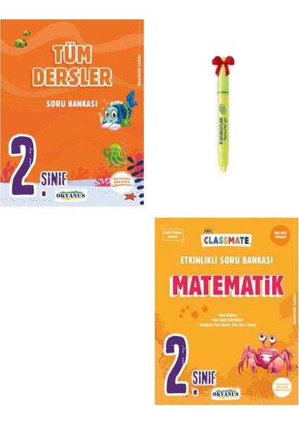 2. Sınıf Tüm Dersler ve Classmate Matematik