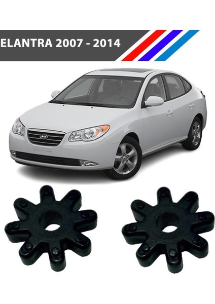 Hyundai Elantra Direksiyon Kaplini 2 Adetli Takım 2007 - 2014