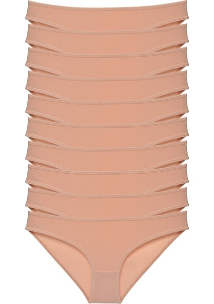 Kadın Günlük Bikini Külot Hijyenik Premium Paketinde Penye Esnek Kumaş