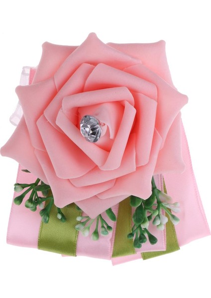 Ipek Gelin Bileği Korsage Nedime El Çiçekleri Düğün Dekoru Pembe fiyatları