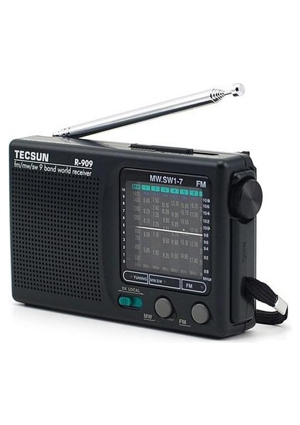 2020 Yeni Tecsun R 909 R909 Radyo Taşınabilir Radyo Fm / Mw / Sw 9 Bant Kelime Alıcısı Retro Pocket Stereo Radyo Uygun Radyo | Radyo (Yurt Dışından)