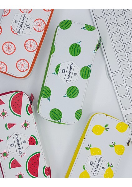 Geniş Hacimli Portakal Kalem Kutusu modelleri