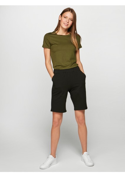 Normal Bel Regular Fit Şort 00062