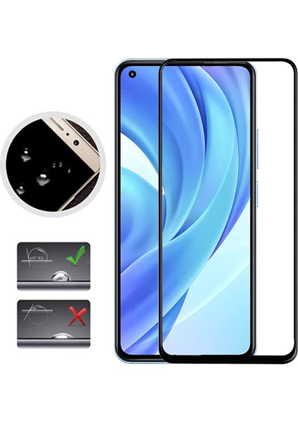 Xiaomi Mi 11 Lite Için Kavisli Full Yapışan 5d Cam Ekran Koruyucu Siyah fiyatları