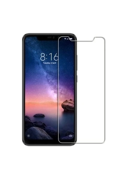 Kny Xiaomi Mi A2 (6x) Için Nano Cam Ekran Koruyucu Şeffaf