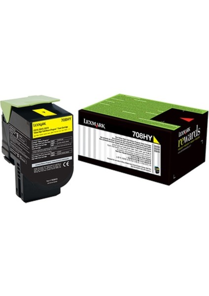 70C8HY0 (708HY) CS310/410/510 Sarı Toner 3000 Sayfa