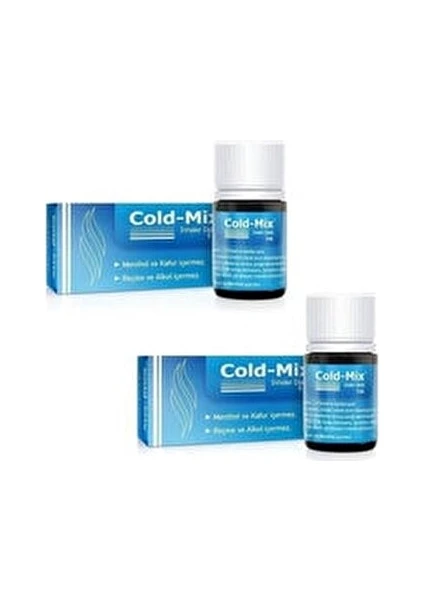 Cold Mix Inhaler Damla 5 ml X2 Adet