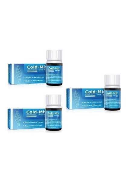 Cold Mix Inhaler Damla 5 ml X3ADET