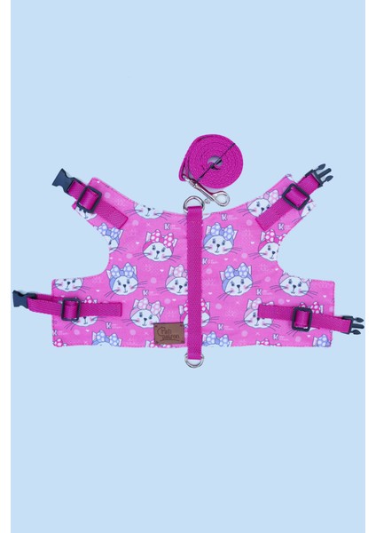 Kaçış Önleyici Kedi Gezdirme Tasması ve Küçük Irk Köpek Gezdirme Tasması modelleri