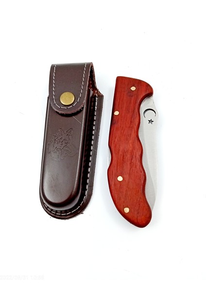 El Yapımı Sırttan Kilitli Çakı, Kamp ve Outdoor Bıçak, Folding Knife