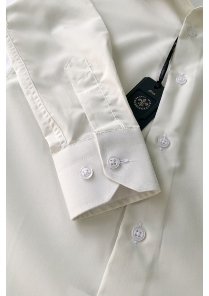 Düz Uzun Kol Okul Çocuk Gömlek modelleri