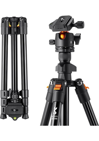 K&f Concept BI234M 116CM Katlanabilir Tripod