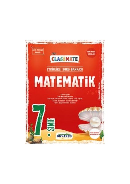 7. Sınıf Classmate Matematik Soru Bankası