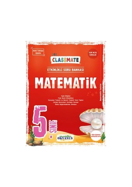 5. Sınıf Classmate Matematik Soru Bankası