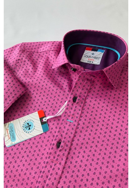 Minik Desenli Uzun Kollu Gömlek modelleri