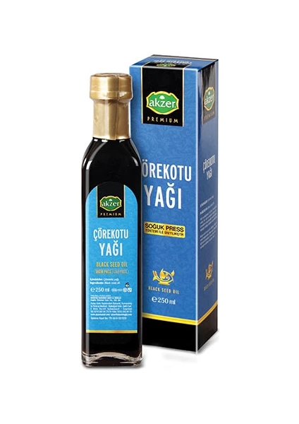 Soğuk Sıkım Çörekotu Yağı 250 ml