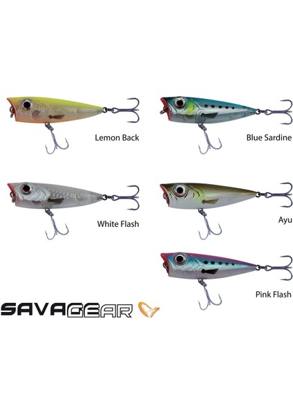 3D Minnow Pop Walker 43 3g Suni Yem