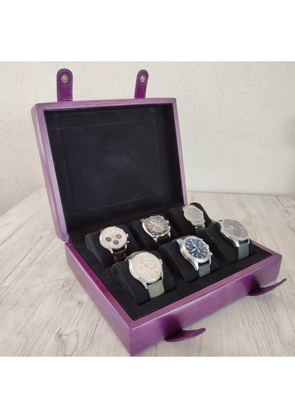 Deri Saat Kutusu / Çoklu Saat Kutusu / Rolex Kutusu / Omega Kutusu / Longines Kutusu / Watch Box