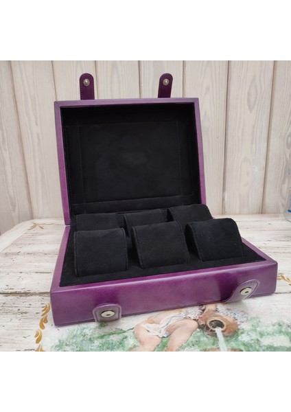 Deri Saat Kutusu / Çoklu Saat Kutusu / Rolex Kutusu / Omega Kutusu / Longines Kutusu / Watch Box