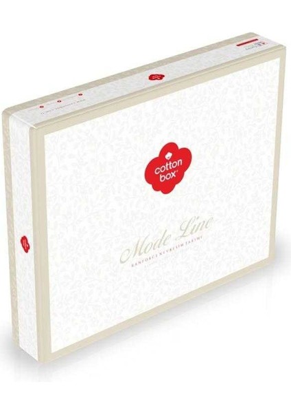 Cotton Box Ranforce Nevresim Takımı Çift Kişilik Tetragon Pembe