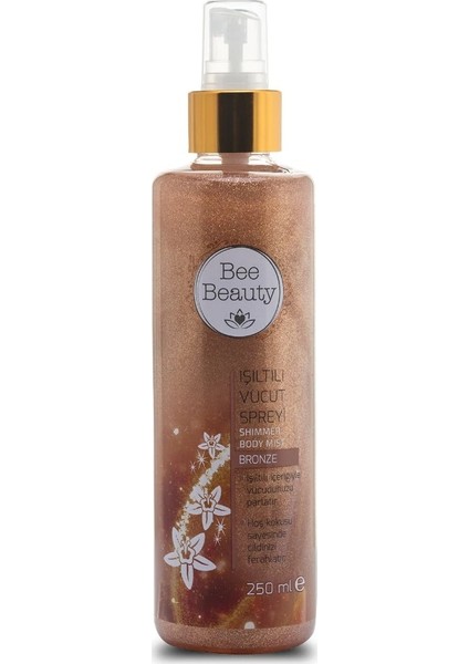 Bronze Işıltılı Vücut Spreyi 250 ml