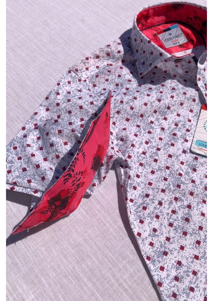 Yeni Sezon Bordo Kareli Uzun Kol Çocuk Gömlek fırsatları