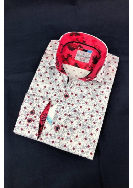 Yeni Sezon Bordo Kareli Uzun Kol Çocuk Gömlek indirimleri