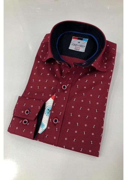 Yeni Sezon Yıldızlı Uzun Kol Çocuk Gömlek modelleri