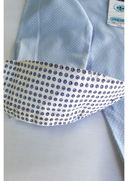 Yeni Sezon Noktalı Uzun Kol Çocuk Gömlek fırsatları